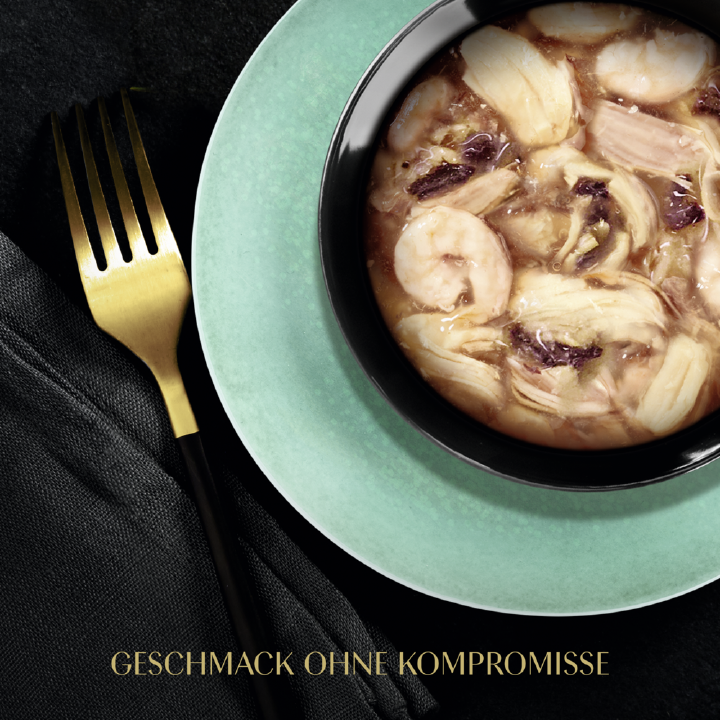 Sheba Katzen-Nassfutter Filets Huhn mit Garnelen